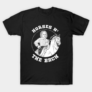 Horses N The Bach T-Shirt